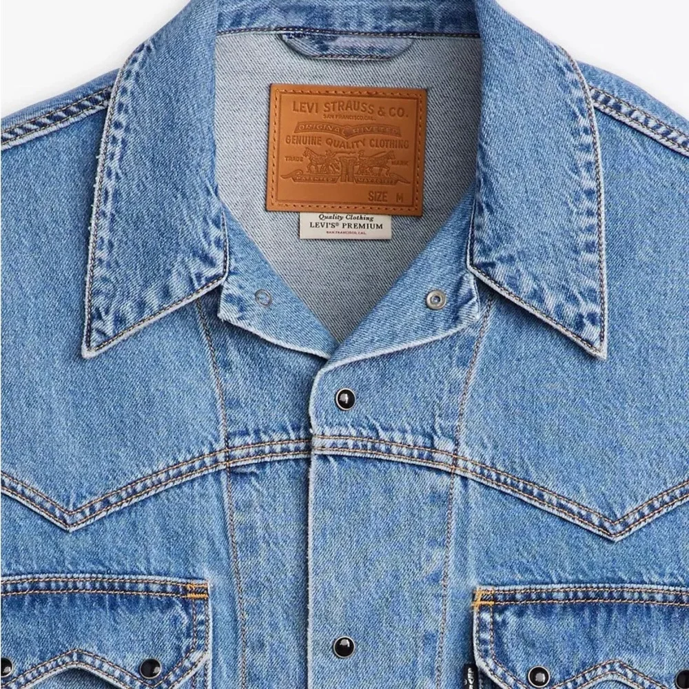 Levi's Light Blue Denim Jacket - Picture 6 of 6